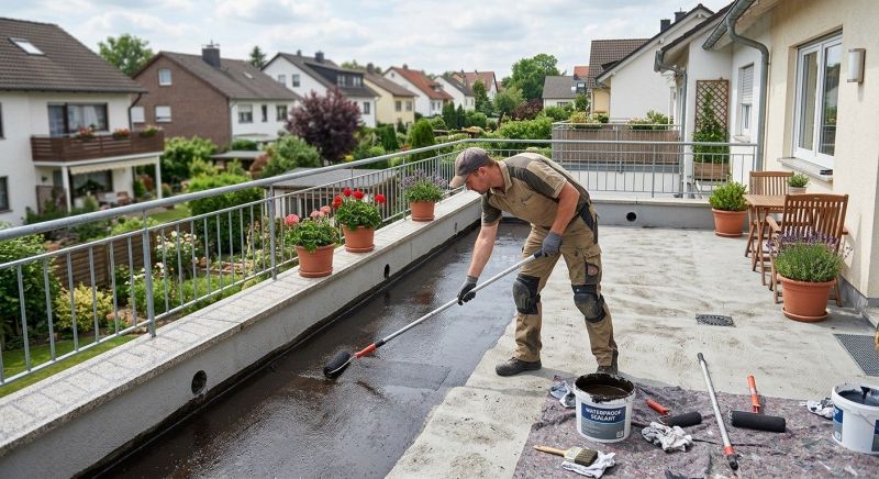 Balcony Waterproofing in Alpharetta, GA