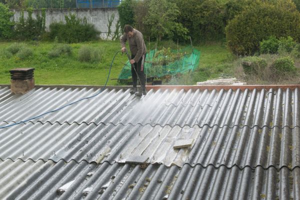 Metal Roof Washing